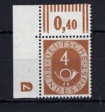 Bund MiNr. 124 DZ 7 postfrisch geprüft Schlegel