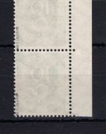 Bund MiNr. 128 DZ 5 postfrisch senkr. Paar, geprüft Schlegel