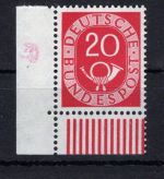 Bund MiNr. 130 DZ postfrisch Fotobefund Schlegel