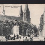 AK Cleve (Kleve) NRW 1912 Kleiner Markt am Kurfürsten Denkmal