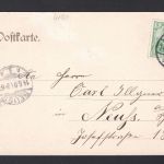 AK Cleve (Kleve) NRW 1904 Bahnhofstrasse, Wahnschaffe u. Co