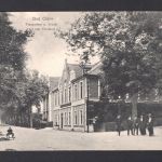 AK Cleve (Kleve) NRW 1911 Tiergarten u. Hotel Hof von Holland