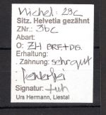 Schweiz MiNr. 28 c gestempelt signiert Urs Hermann