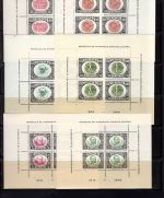 Nicaragua MiNr. Block 27-38 + D1-D6 postfrisch UPU