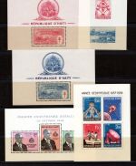 Haiti Lot Blöcke/ Kleinbögen postfrisch