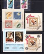 Burundi Lot Blöcke/ Kleinbögen postfrisch