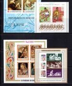 Burundi Lot Blöcke/ Kleinbögen postfrisch