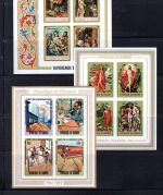 Burundi Lot Blöcke/ Kleinbögen postfrisch