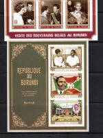Burundi Lot Blöcke/ Kleinbögen postfrisch