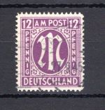 Bi-Zone MiNr. 15 a Ay gestempelt geprüft Hettler