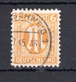 Bi-Zone MiNr. 20 Ax gestempelt geprüft Hettler