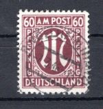 Bi-Zone MiNr. 33 a Bz gestempelt Kurzbefund Wehner