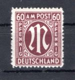 Bi-Zone MiNr. 33 a Dz postfrisch Kurzbefund Wehner