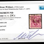 Bi-Zone MiNr. 23 Cz gestempelt Kurzbefund Wehner