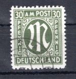 Bi-Zone MiNr. 29 b Bz gestempelt Kurzbefund Wehner