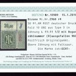 Bi-Zone MiNr. 29 b Bz r4 Eckrand postfrisch Fotbefund Hettler