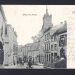 AK Cleve (Kleve) NRW 1904 Haag´sche Strasse Blick auf die Schwanenburg,