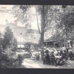AK Cleve (Kleve) NRW 1916 Hotel Restaurant Freudenberg Biergarten