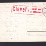 AK Cleve (Kleve) NRW 1916 Hotel Restaurant Freudenberg Biergarten