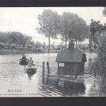 AK Cleve (Kleve) NRW 1909 Nachenpartie und Schwanenheim im Kermisdahl