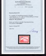 Deutsches Reich MiNr. 496-498 postfrisch 496 Fotoattest Schlegel