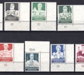 Deutsches Reich MiNr. 556-564 Eckrand postfrisch Fotoattest Schlegel