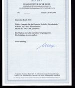 Deutsches Reich MiNr. 556-564 Eckrand postfrisch Fotoattest Schlegel