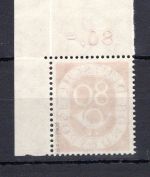 Bund MiNr. 137 Eckrand or postfrisch 2 x gefaltet, geprüft Schlegel