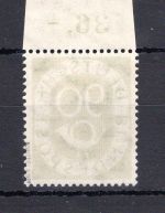 Bund MiNr. 138 Oberrand postfrisch gefaltet, geprüft Schlegel