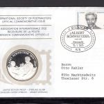 Bund 1975 Numisbrief Albert Schweitzer Limited Edition Sterling Silber PP