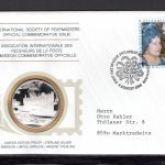 Großbritannien 1980 Numisbrief Queen Mom Limited Edition 925er Silber PP