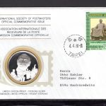 Taiwan 1980 Numisbrief Chiang Kai-shek Limited Edition 925er Silber PP