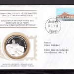 Taiwan 1975 Numisbrief Dr. Sun Limited Edition 925er Silber PP