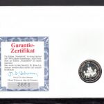 Bund 1991 Numisbrief Medaille 200 Jahre Brandenburger Tor Feinsilber PP