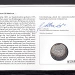 Bund 1993 Numisbrief 5 Reichsmark Garnisonskirche 1934, Lili Marleen