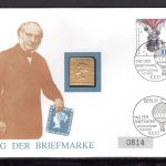 Bund 1992 Numisbrief Blaue Maruritius in Sterling-Silber