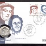 Vatikan 1996 Numisbrief 1000 Lire Papst Johannes Paul II., G.B. Molla