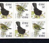 Irland MiNr. Markenheftchen 44 postfrisch Vögel Goldhähnchen und Amsel