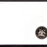 Bund 1993 Numisbrief Uganda 1000 Shillings Fußball WM 1994 ST