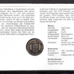 Bund 1994 Numisbrief USA 1/2 Dollar Fußball WM 1994 ST
