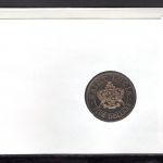 St. Lucia 1986 Numisbrief 5 Dollars Papstbesuch Johannes Paul II. ST