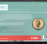 Australien 2008 Numisbrief 1 Dollar Weltjugendtag in Sydney ST