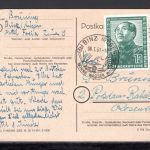 DDR MiNr. 286 Einzelfrankatur Mao Tse Tung