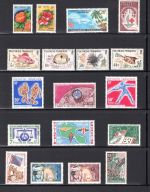 franz. Polynesien Lot aus 1958-1971 postfrisch