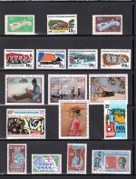 franz. Polynesien Lot aus 1958-1971 postfrisch