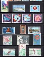 franz. Polynesien Lot aus 1958-1971 postfrisch