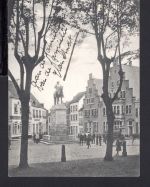 AK Cleve (Kleve) NRW 1909 Hohenzollernbrunnen am Kleinen Markt