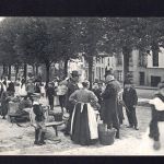 AK Cleve (Kleve) NRW 1911 Grosser Markt mit Markttreiben
