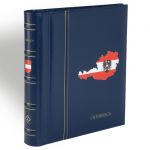 Leuchtturm "Österreich 1945-79 SF-Vordruckalbum Blau ungebraucht/ neuwertig
