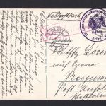 AK Cleve (Kleve) NRW 1915 Materborner Allee, Feldpostkarte